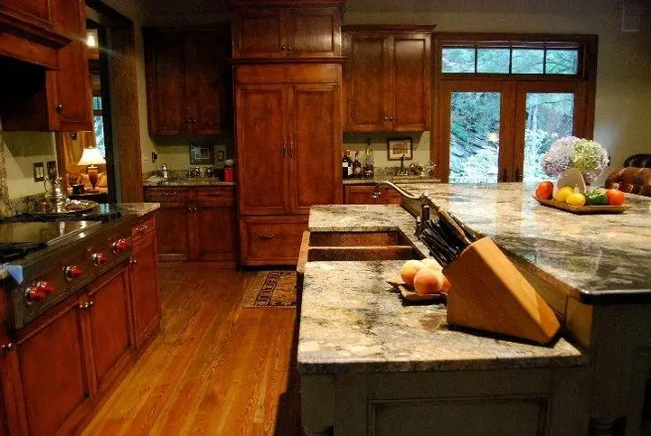 Kitchen Interior With Window and Furniture